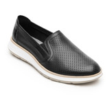 Slip On Flexi Mujer Piel Extra Suave 119302 Negro