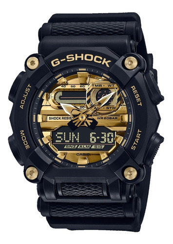 Reloj Casio G-shock Ga900ag-1a Ag Oficial