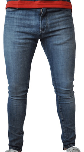 Jean Narrow Original Hombre Modelo Slim Elastizado