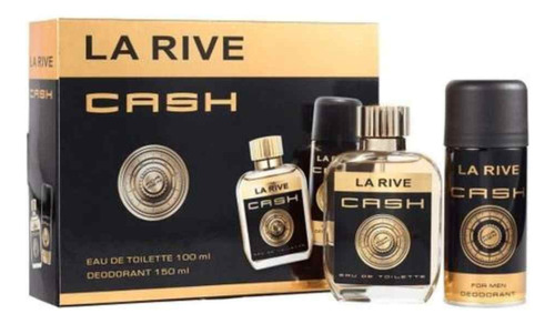 La Rive Cash Man 100ml + Desodorante + Amostras