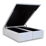 Cama Box Baú Queen Universal Courano White (158x198x35) - O
