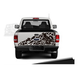 Calco Ford Ranger 1998 - 2012 Motocross Decoracion Porton