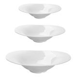 Kit 3 Travessa Oval Em Melamina Landscape Gourmet