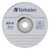 Discos Blu-ray Grabables (bd-r) Verbatim 6x 25gb Individ /vc