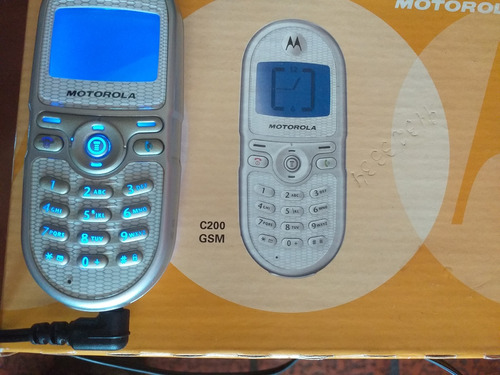 Celular Motorola C200 Antigo Para Colecionador. 