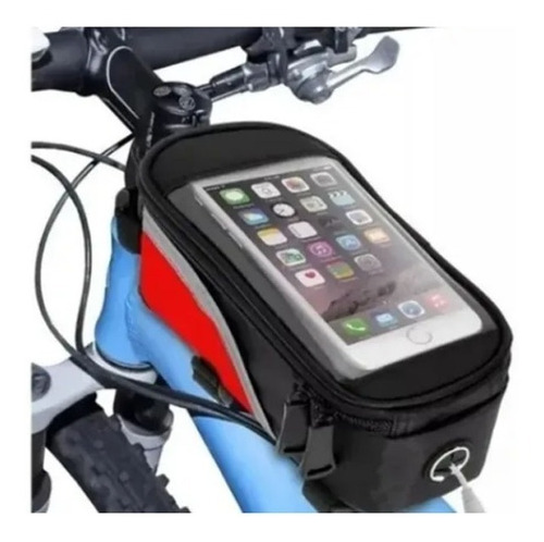 Bolso Alforja Porta Celular Bicicleta Touch Impermeable