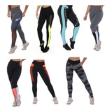 5 Calça Legging Academia Promoção Sortida Queima De Estoque 