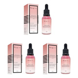 3 Serum Facial Rosa Mosqueta Max Love Kit C/3 Unidad Atacado