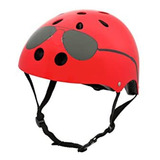 Casco Bicicleta Con Luz  Infantil Aviator Mediano Hornit