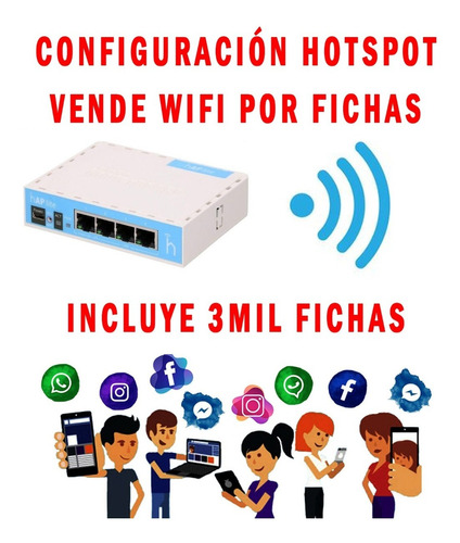 Configuración Hotspot Mikrotik Vende Wifi Por Fichas