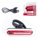 Lanterna Pisca Led Traseiro Bike Absolute Usb Recarregável