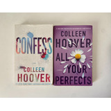 Libros Colleen Hoover: Confess + All Your Perfects