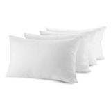 Set 4 Almohadas King Size (relleno Microgel) Gratis 4 Fundas