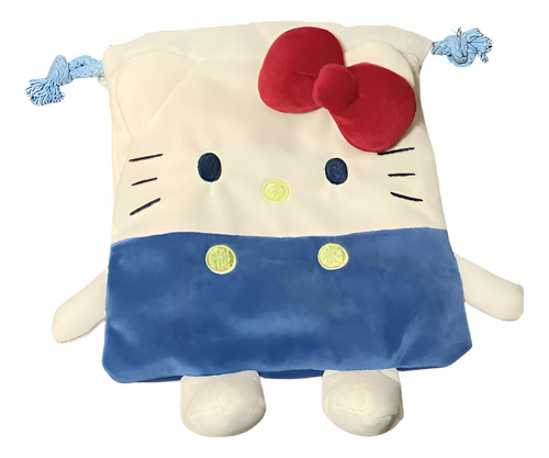 Bolso Cosmetiquero Hello Kitty Bordado Kawaii