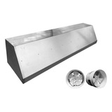 Campana De Cocina Con 5 Filtros Y Extractor Acero Rejanox 