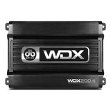 Amplificador 4 Canales Mini Db Drive Wdx200.4 Clase D