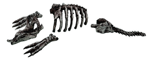 Figura De Resina Esqueleto Dinosaurio Gde.#103 