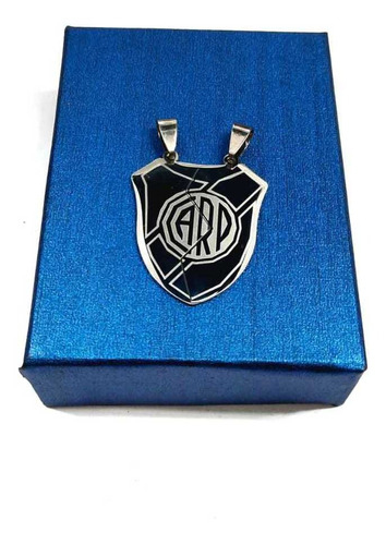 Collar Dije Compartido De River Económico Acero Quirúrgico