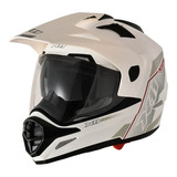 Capacete Motocross X11 Crossover Solides On E Off Road