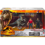 Jurassic World Dominion  Owen & Velociraptor Blue - Mattel 