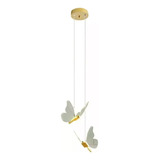 2lâmpada Pendente Tipo Borboleta Led Lustre Suspensp