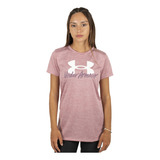 Remera Under Armour Twist Graphic Mujer Training Rosa