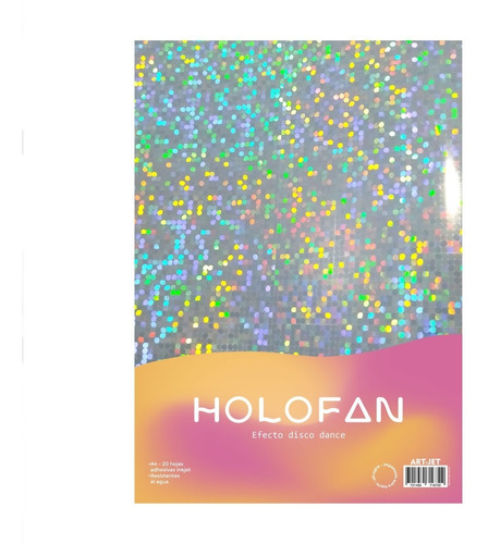 Holofan Art-jet Adhesivo Disco Dance A4 20 Hojas