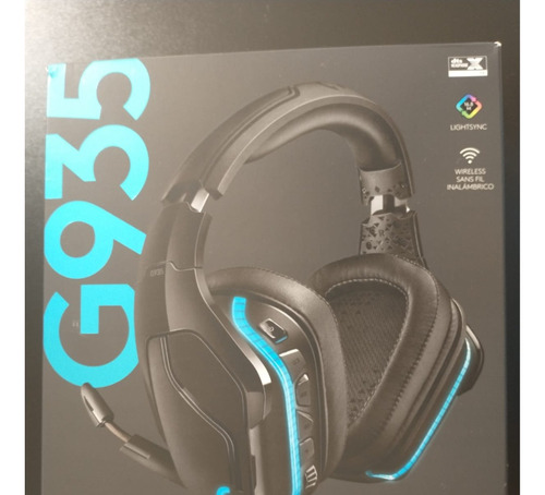 Fone De Ouvido Mic Logitech Gamer G935 Lightsync S/fio