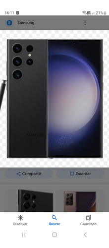 Celular Samsung S22 Ultra Negro. Perfecto Estado