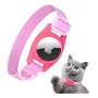 Collar Para Gatos Elastizado Anti Ahorque Con Porta Airtag Color Rosa Elástico Tamaño Del Collar S | MercadoLibre