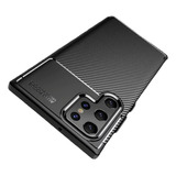 Funda Para Samsung Galaxy S22 Ultra Carbon + Mica Nano 3d