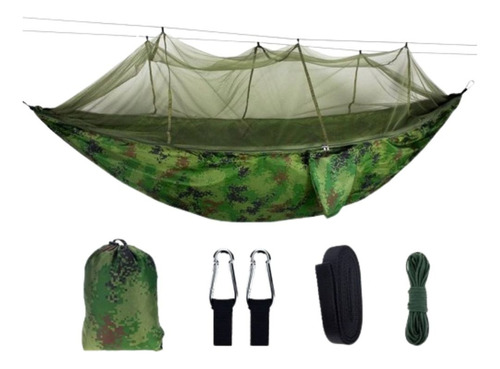 Hamaca Camping  C/mosquitero Para  Actividades Aire Libre