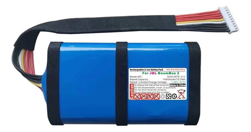 Bateria Compatível Com Jbl Boombox 2 Boombox2 - 10400mah