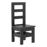 . 1/6 Báscula Silla Muebles De Escritorio Silla Negra