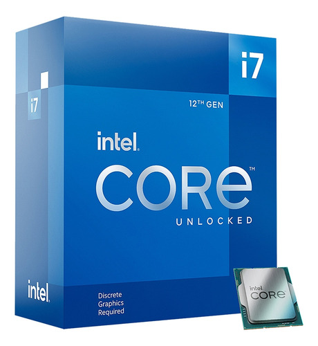 Procesador Intel Bx8071512700kf Core I7-12700kf Socket 1700 
