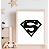 Lámina Imprimible 20x30 - Superman Superhéroes