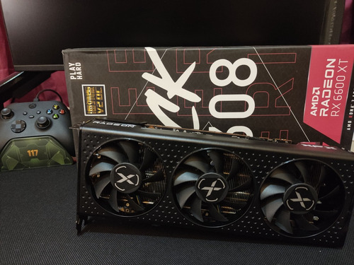 Placa De Vídeo Amd Xfx  Qick 308 Rx 6600 Xt 8gb