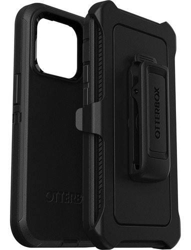 Case Otterbox Defender Para iPhone 14 / Plus / Pro / Pro Max Nombre Del Diseño Ip 14 Pro 6.1  (3 Cámaras) Color Negro