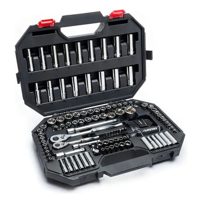 Caja De Herramientas Mecánicas Husky 119 Piezas Con Trinquetes Y Dados | Envío gratis