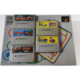 Videogame Super Famicom Super Nintendo Com Mario E Donkey Kong 1 2 3 E 