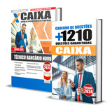 Kit Apostila Caixa Tecnico Bancario+1210 Questões Ed Decisão