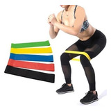 Faixas Para Treino Fitness Casa E Academia Kit Com 5