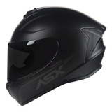 Capacete Axxis Axes Draken Monocolor Preto Fosco + Viseira