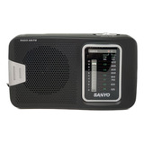 Radio Portatil Am/fm Sanyo Rp-15x Color Negro