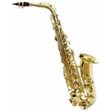 Saxofon Alto Laqueado Marca Silvertone Md Slsx009