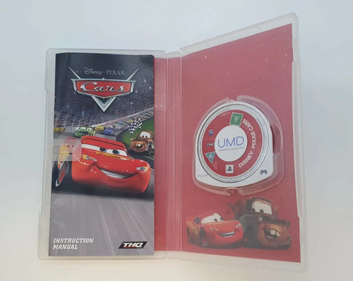Juego Playstation Psp Portátil Disco Disney Cars Pixar 