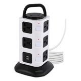 Kit De 11 Tomadas Vertical Universal Usb Torre De Tomada 2m