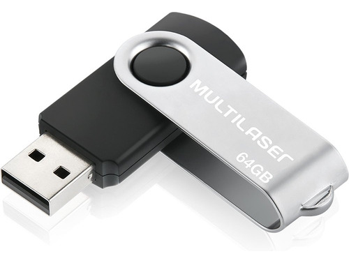 Pendrive Usb Twist 64gb Multilaser Original