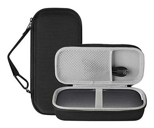 Estuche Rigido Para Bocina Bose Soundlink Flex Color Negro