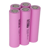 Bateria Recargable 18650 3.7v 2500 Mah Sin Teton Pack X 5